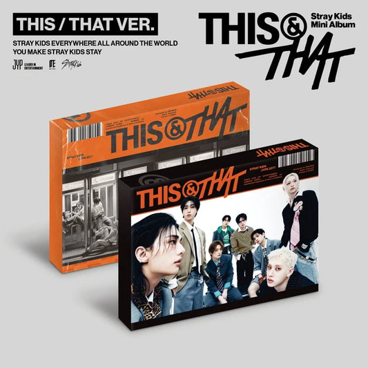 Album da collezione – STRAY KIDS THIS & THAT (STANDARD VER.) (PRE-ORDER) Originale
