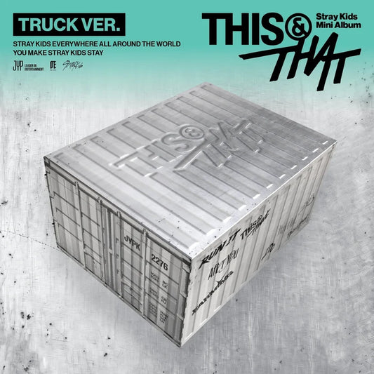 Album da collezione – STRAY KIDS THIS & THAT (TRUCK VER.) (LIMITED VER.) (PRE-ORDER) Originale