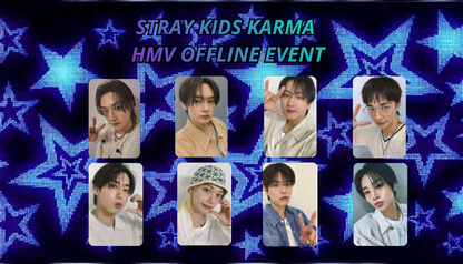 Stray Kids – KARMA HMV Japan Offline Event Photocard Ufficiale | Collezionabile K-Pop