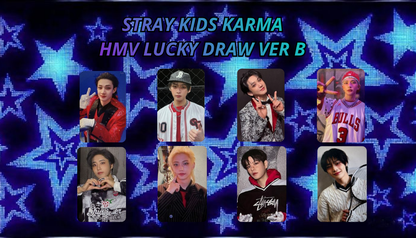 Stray Kids – KARMA HMV Lucky Draw Ver. B Photocard Ufficiale | Collezionabile K-Pop