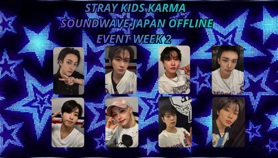 Stray Kids – KARMA Soundwave Japan Offline Event Week 2 Photocard Ufficiale | Collezionabile K-Pop
