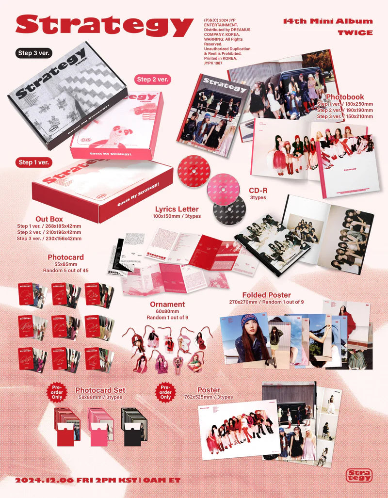 Album da collezione – TWICE Strategy (Originale)